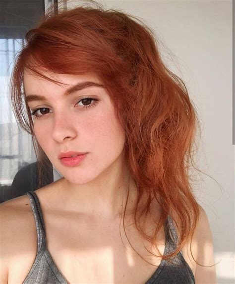 Young Redhead Selfie Telegraph