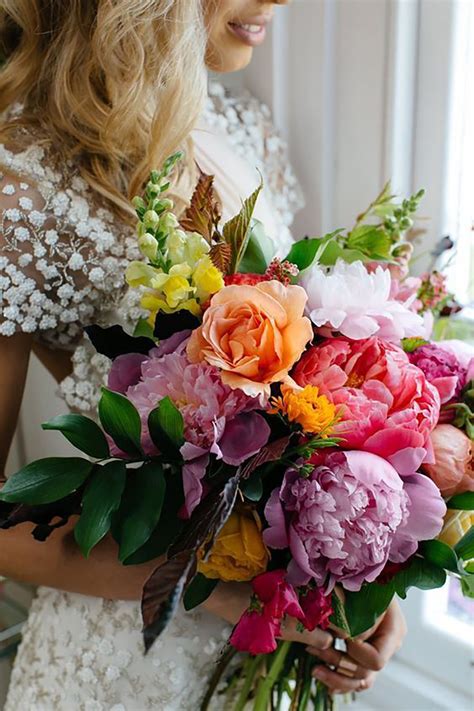 This Seasons Most Beautiful Wedding Bouquets Peony