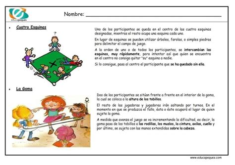 Juegos tradicionales de méxico, españa, ecuador duración: Juegos Tradicionales Y Sus Reglas : Instrucciones De Un ...