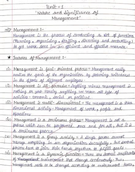 C1 Nature And Significance Of Management Class 12 Business Studies