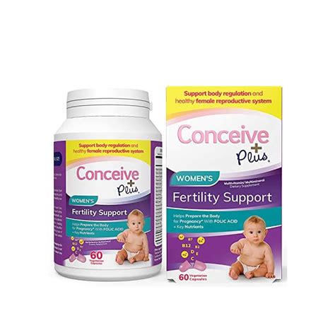 Conceive Plus Womens Fertility Support Female Fertility Formula Conception Prenatal Vitamin