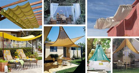 How To Make Your Own Patio Shade Patio Ideas