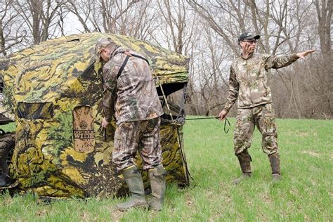 How To Properly Set Up And Hunt With Ground Blinds Besthuntingadvice
