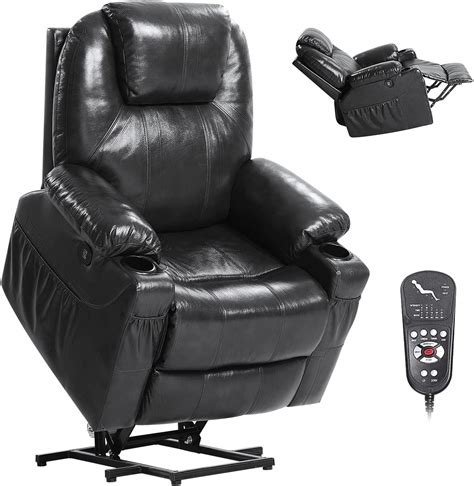 Power Lift Chair Electric Recliner For Elderlyleather Massage Recliner