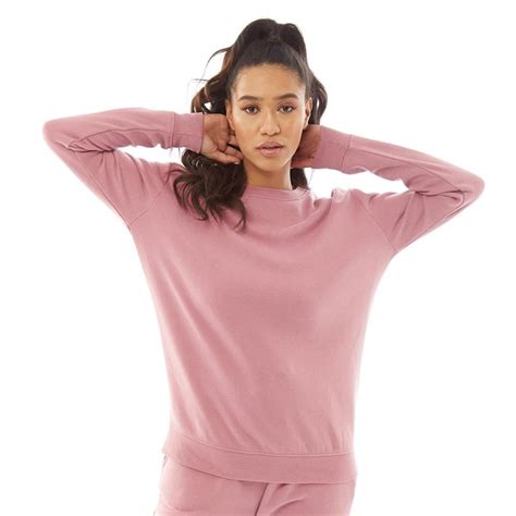 Buy Fluid Womens Cottonrecycled Polyester Fleece Crew Neck Sweatshirt