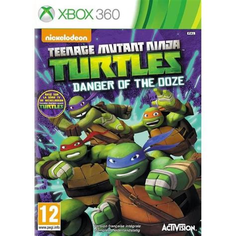 Tortues Ninja Tmnt Danger Of The Ooze Jeu Xbox 360 Achat Vente Jeux