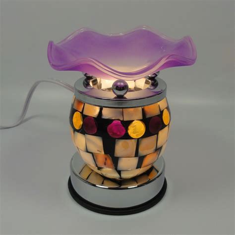 Mosaic Touch Electric Scent Oil Diffuser Warmer Burner Aroma Fragrance Lamp Ebay