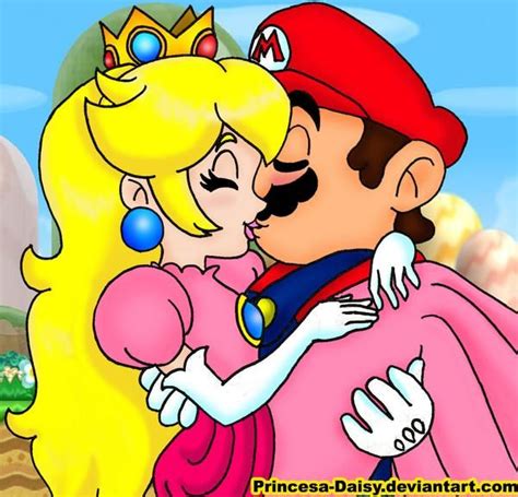 Mario And Peach My Hero By Princesa Daisy On Deviantart Mario And