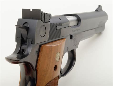 Smith And Wesson 52 2 Semi Auto Pistol 38 Special Mid Range 5 Barrel