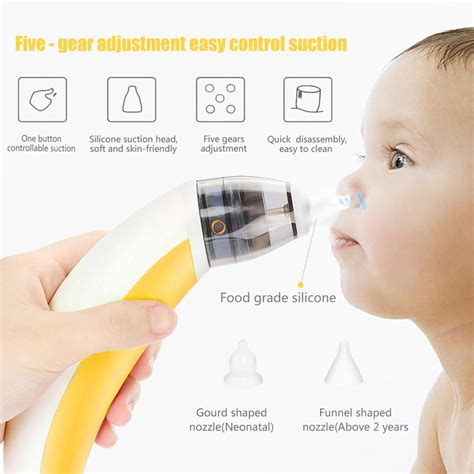 Baby Care Baby Nasal Aspirator Suction Sucker Tool For Mucus Snot