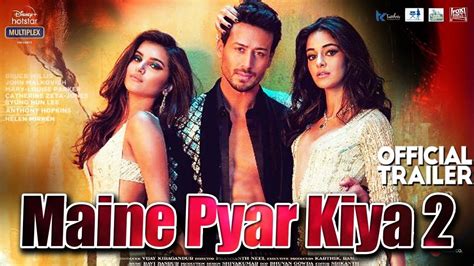 Maine Pyar Kiya 2 Official Trailer Tiger Shroff Kriti Sanon