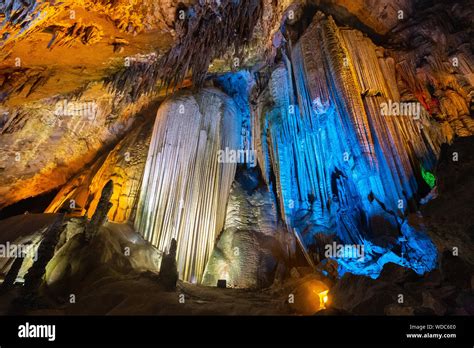 Furong Cave In Wulong Karst National Geology Park Chongqing China Is