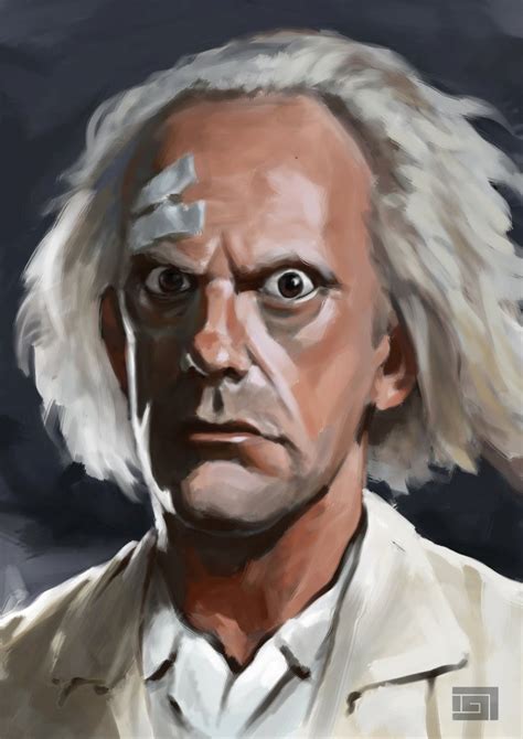1000 Images About Caricature Research Doc Brown On Pinterest Doc