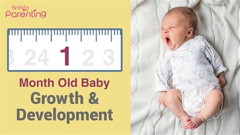 1 Month Old Baby Growth And Development Youtube