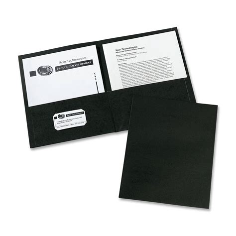 Avery Two Pocket Folders Holds Up To 40 Sheets Business Card Slot 25