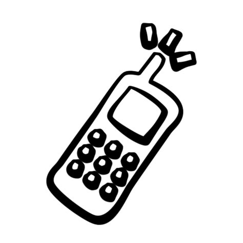 14 Cartoon Phone Icon Images Ringing Phone Icon Clip Art