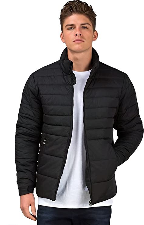 Mens Quilted Bomber Jacket Gnks Store