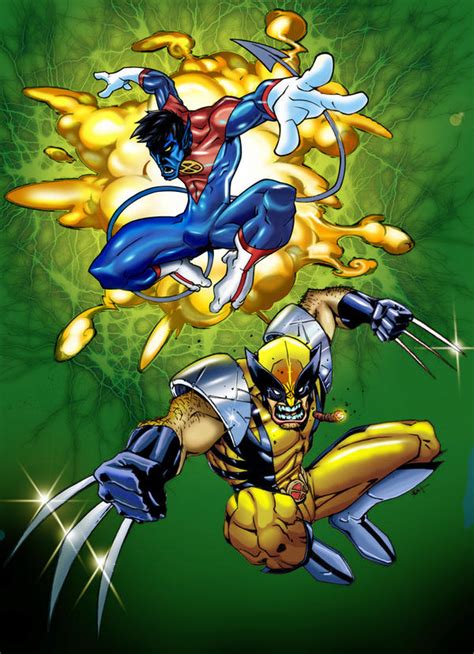 Wolverine Nightcrawler By Timboe On Deviantart