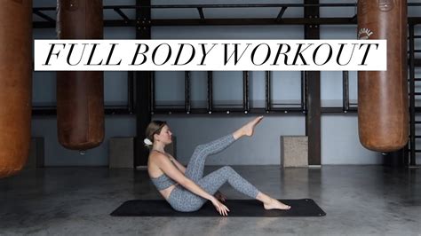 Min Full Body Pilates Workout Youtube
