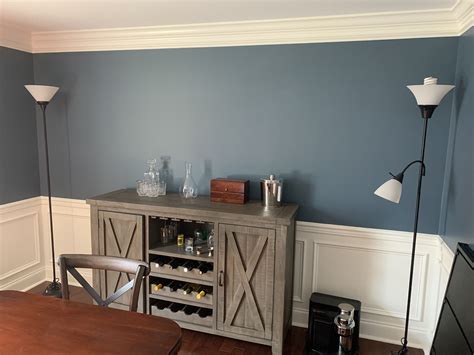 Sherwin Williams Smoky Blue Sw7604 Blue Paint Living Room Bedroom