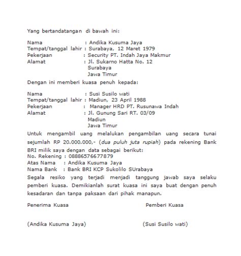 Jika hal ini terjadi, pemilik kendaraan harus menuliskan surat kuasa agar dokumen bpkb dapat diambil dan tidak disalahgunakan oleh orang lain. Contoh Surat Pernyataan Melanjutkan Kuliah S2 TU/Guru ...