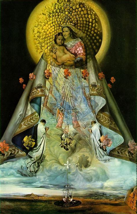 One Surrealist A Day Sunday Dalí Virgin Of Guadalupe 1959 The