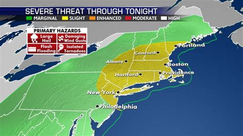 Severe Weather Threat For Over 90 Million In Northeast After Storms