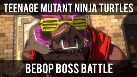 Teenage Mutant Ninja Turtles Mutants In Manhattan Bebop Boss Fight