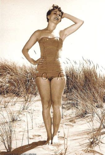S S Sepia X Repro Risque Pinup RP Bathing Beauty Legs