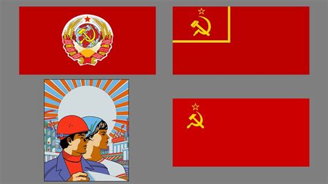 Animated Flag Of The Soviet Union Ussr Youtube