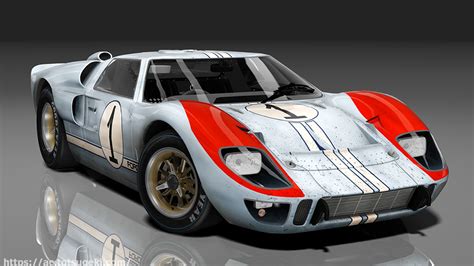 Assetto Corsaフォード GT40 マークII 66 Ford GT40 MKII 66 アセットコルサ car mod