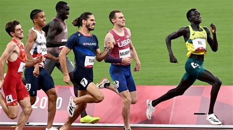 Tokyo 2021 Olympics Mens Athletics Results Peter Bol 800m Runner