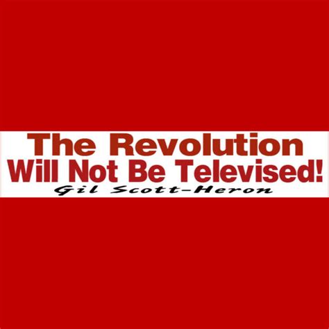 the revolution will not be televised bumper sticker buy 2 get 1 free ebay