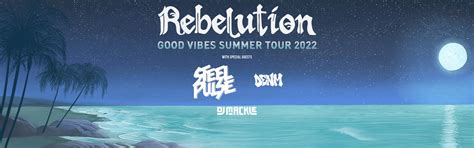 rebelution the good vibes summer tour 2022 the rooftop at pier 17