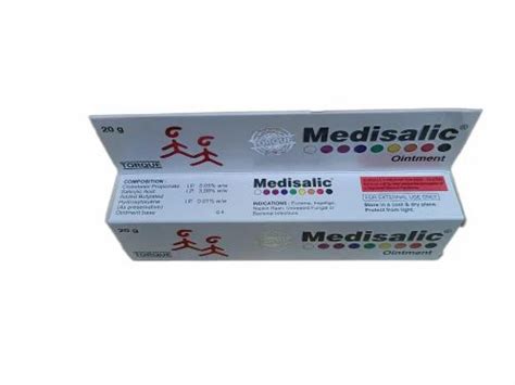 Medisalic Ointment Cream Treatment To Treat Eczema And Psoriasis