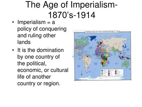 Ppt The Age Of Imperialism 1870s 1914 Powerpoint Presentation Free