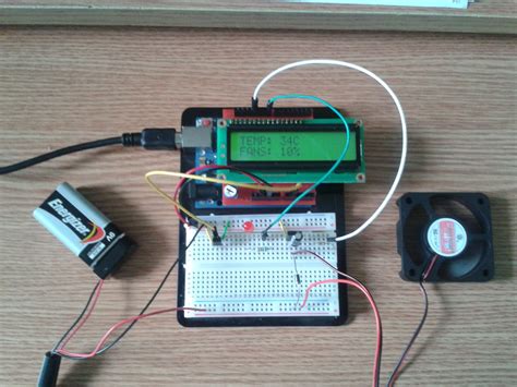 Temperature Control Speed Pi Projects Arduino Projects Electronics