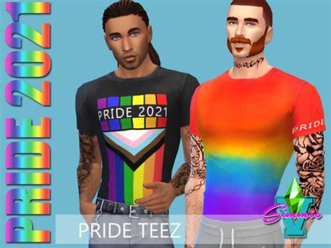Pride21 Teez By Simmiev At Tsr Sims 4 Updates