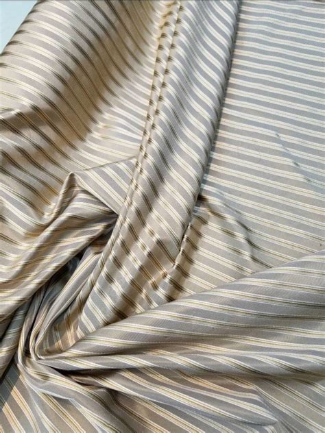 Silk Taffeta Satin Stripe 54 Wide Sold By The Yard Etsy