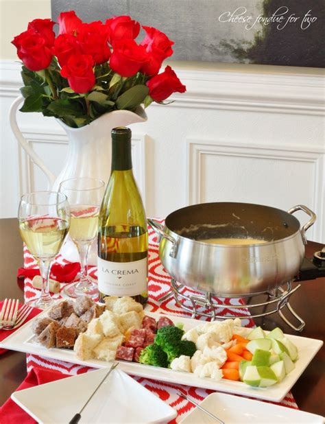 Today i am sharing 12 dinner party menu ideas that break down. Romantic Cheese Fondue for Two
