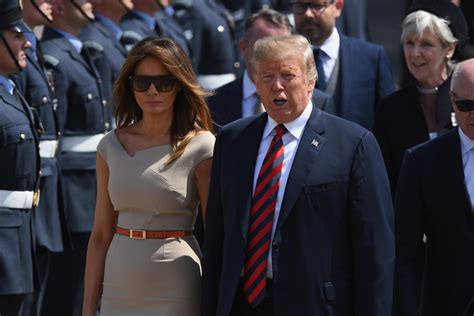 Melania Trump Wears Roland Mouret A Day After Meghan Markle Video