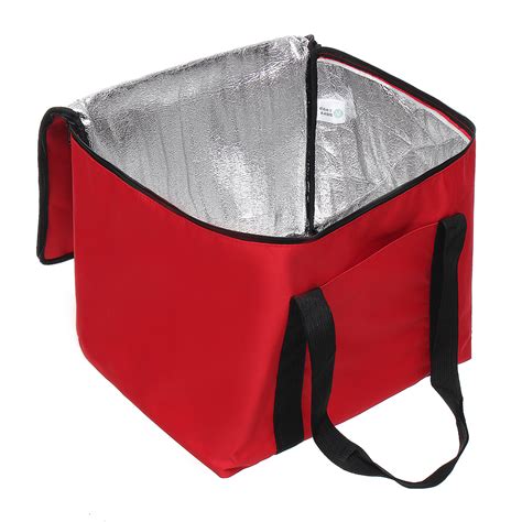 36l Food Delivery Insulation Keep Warm Cool Bag Takeaway Waterproof Freezer Incubator Portable