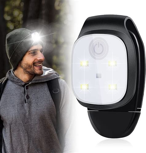 Outdoor Night Clip On Running Lights Reflective Usb Rechargeable Led