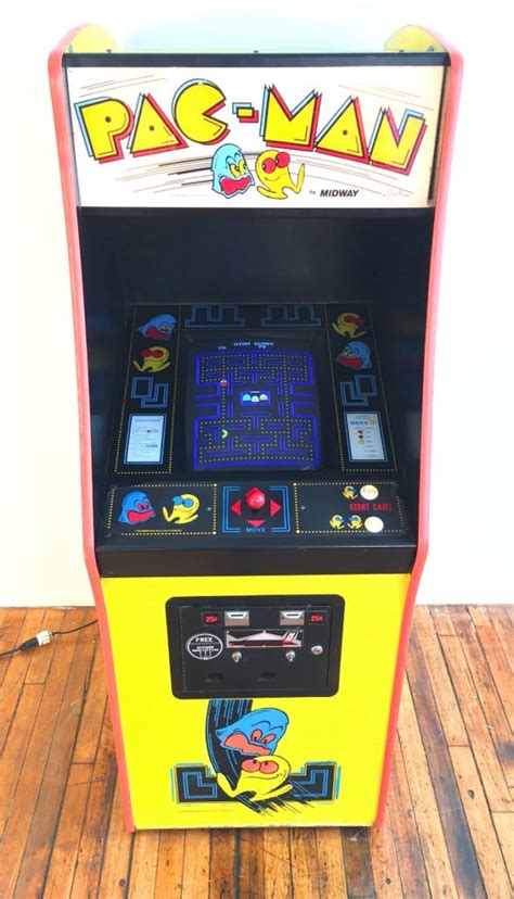 Arcade Specialties Pac Man Video Arcade Game For Sale