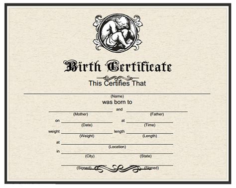 We provide a #fakebirthcertificate online at an affordable price. Fake Birth Certificate Template | Best Templates Ideas