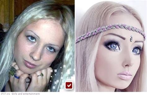 Human Barbie Valeria Lukyanova Photos Before And Afte