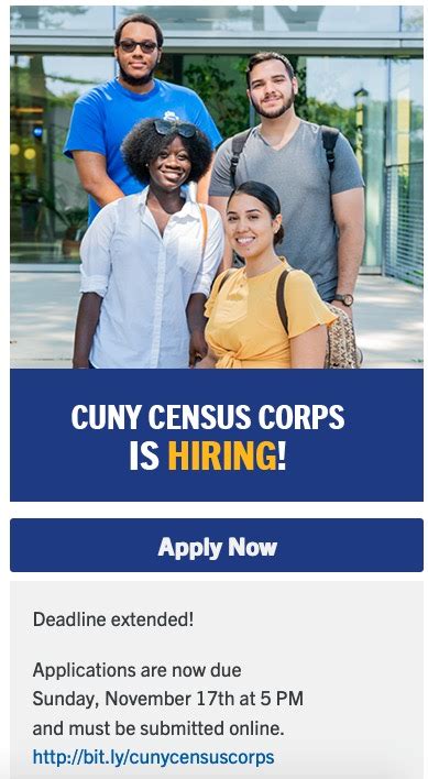 Job Opportunity Cuny Census Corps Math1372 Ganguli Fall2019