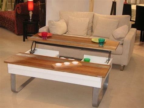 The fact that the feet are adjustable makes it. Modern Adjustable Height Coffee Table