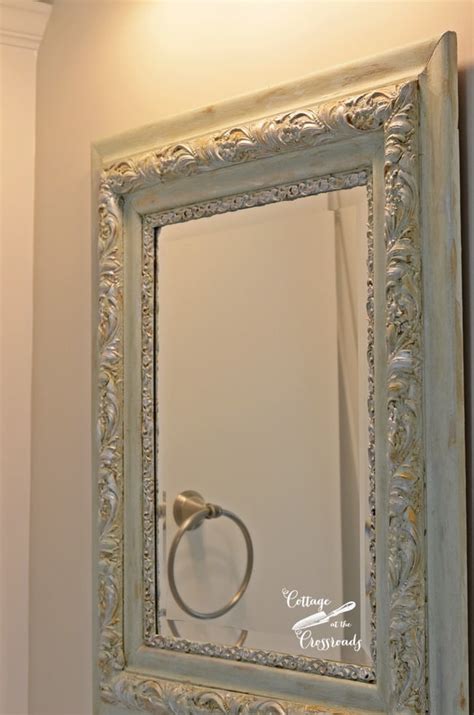 How Do You Chalk Paint A Gold Mirror Frame Mirror Ideas