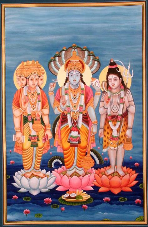 Hindu God Brahma And His Goddess Daughter Sarasvati Where Is The Line Drawn Between A God Who
